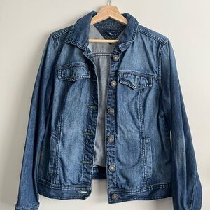 Tommy Hilfiger Polka Dot Lined Denim Jacket